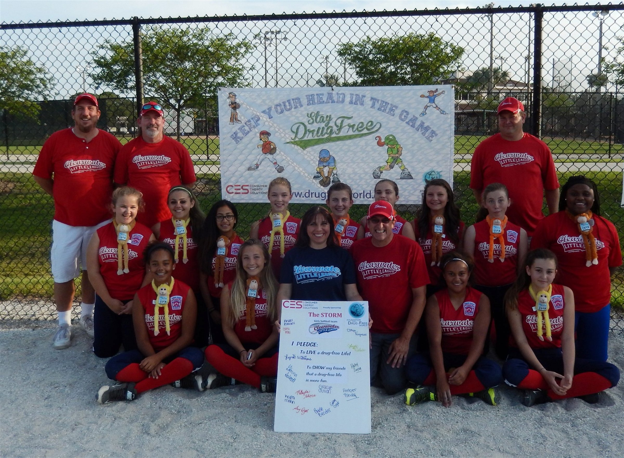 Clearwater Girls Softball Team - THE STORM