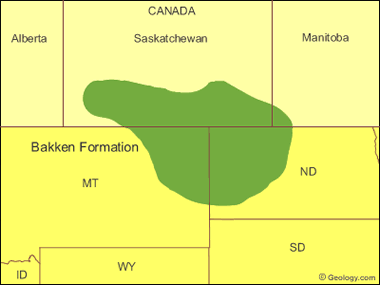 bakken-formation-map