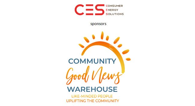 Why is CES Sponsoring the Community Good News Warehouse?