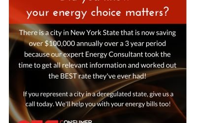 Energy Choice Matters! Let Me Tell You Why…