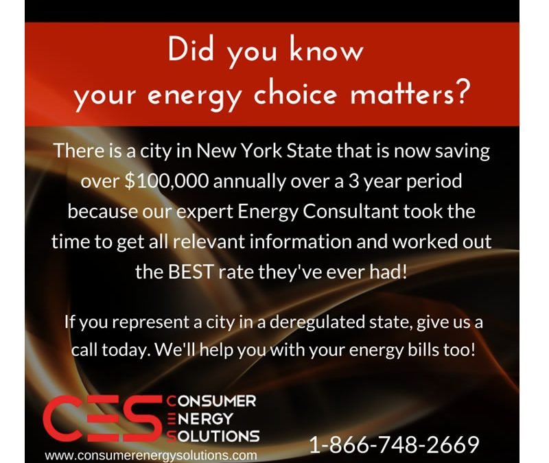 Energy Choice Matters! Let Me Tell You Why…