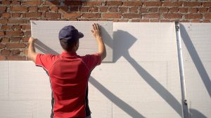 Styrofoam, Polystyrene Insulation Of Facade