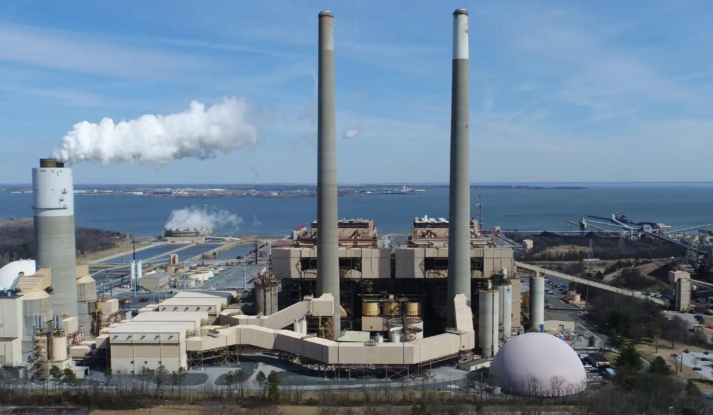 Talen Energy's Brandon Shores coal fired power plant near Baltimore.