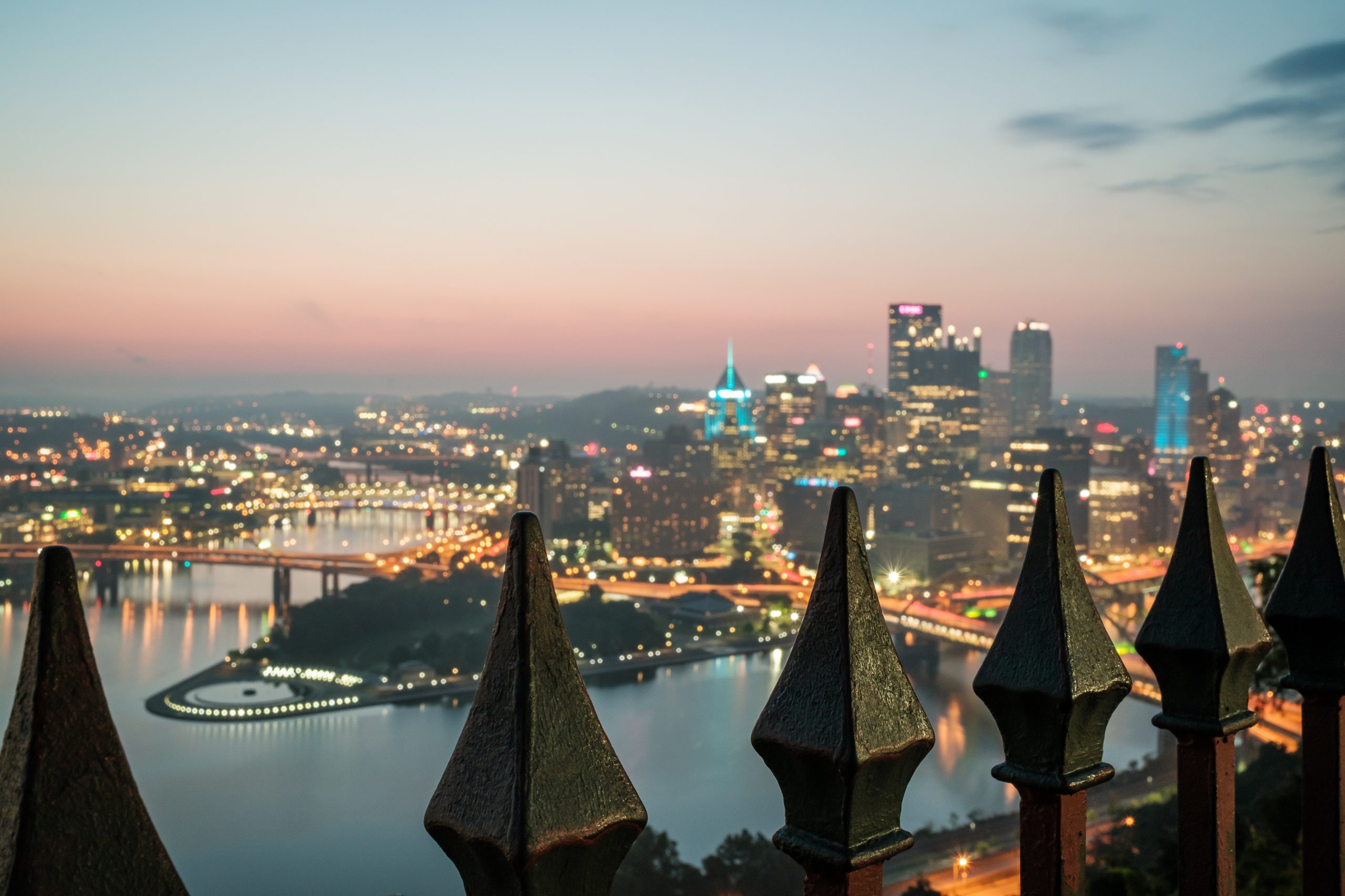 Duquesne Light company pennsylvania skyline