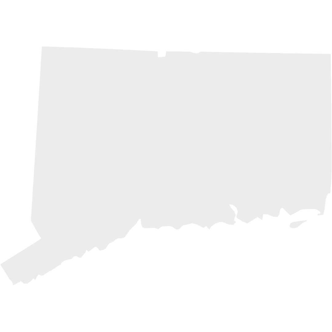 5 connecticut state outline
