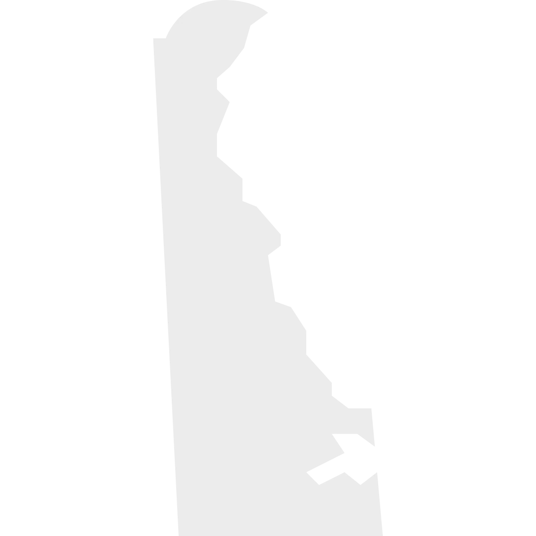 7 Delaware state outline